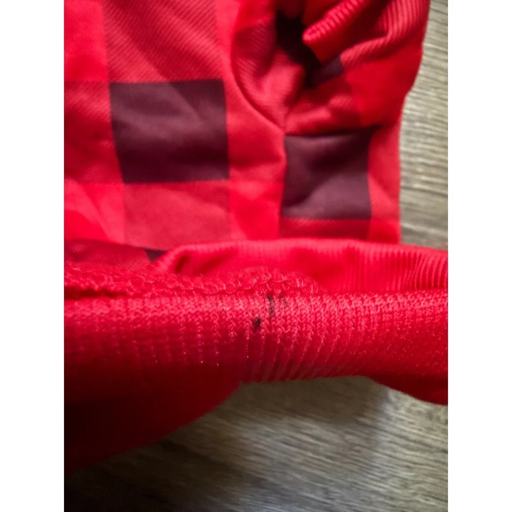 Kooltail Dog Hoodie XS Red Black Buffalo Plaid Pet Fleece Sweater DCI067